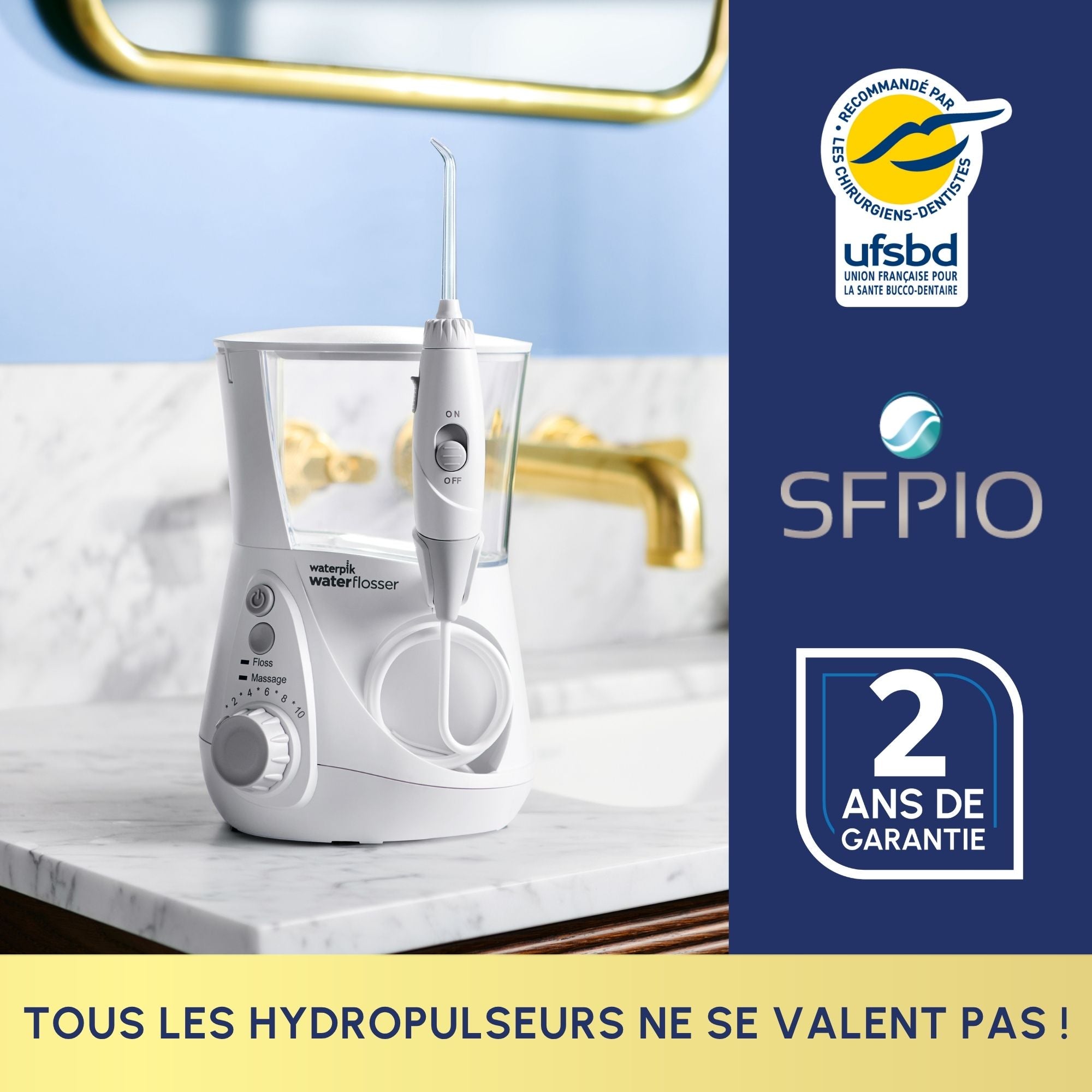 Ultra Professional | Portable Water Flosser | Waterpik