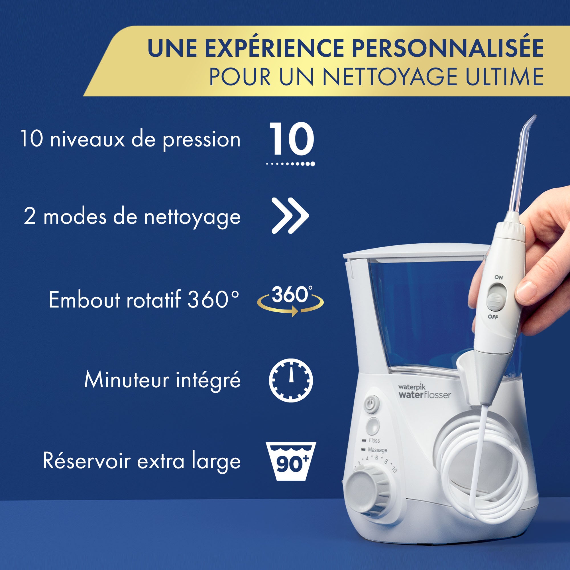 Ultra Professional | Portable Water Flosser | Waterpik