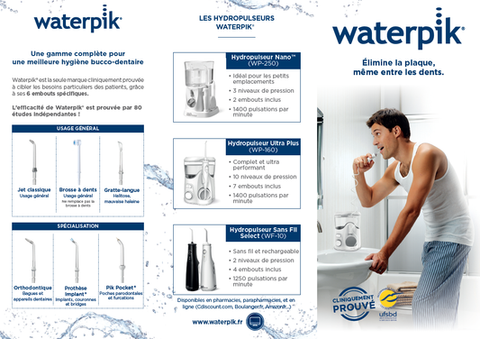 Dépliants Waterpik